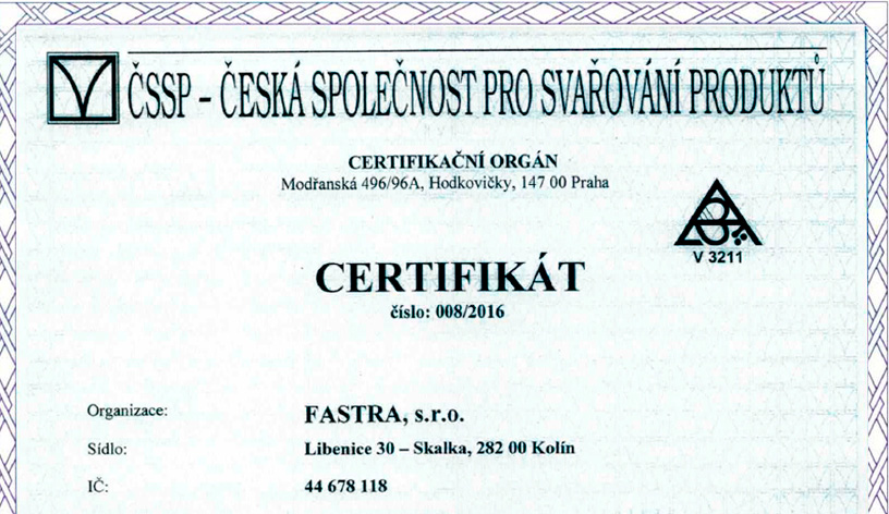 FASTRA z sukcesem zakończyła audyt nadzorczy ČSSP